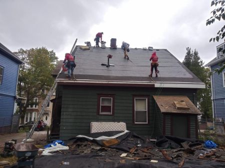 Roofing Project out in Providence, RI